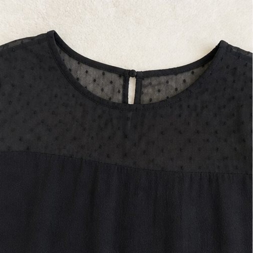 Emerald Peplum Top - Picture 4 of 6
